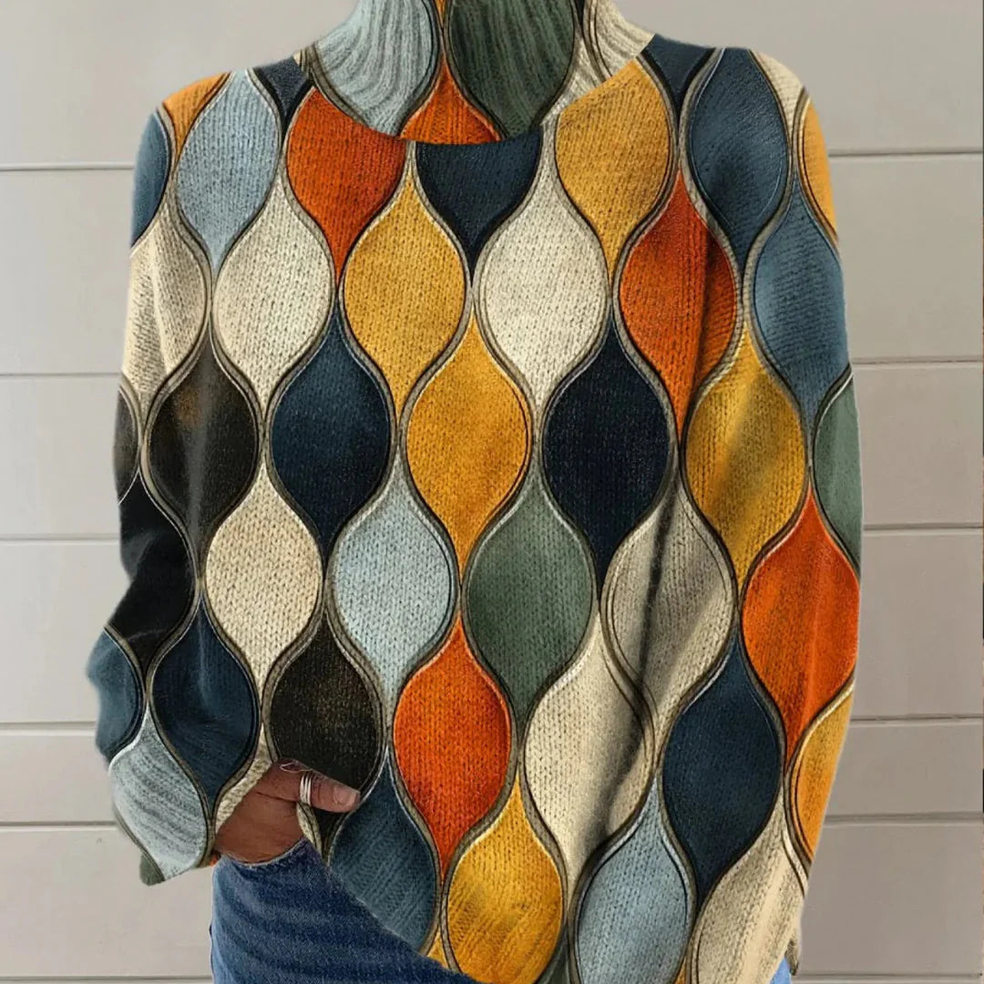 ANNA | ABSTRACT PATTERN WAVY LINES